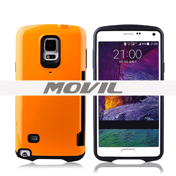 NP-1896  tpu pc  Funda para Samsung Note 4-8